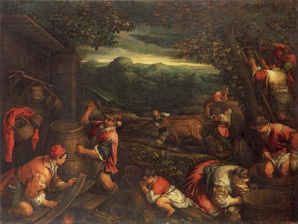 Autumn, Francesco Bassano the younger